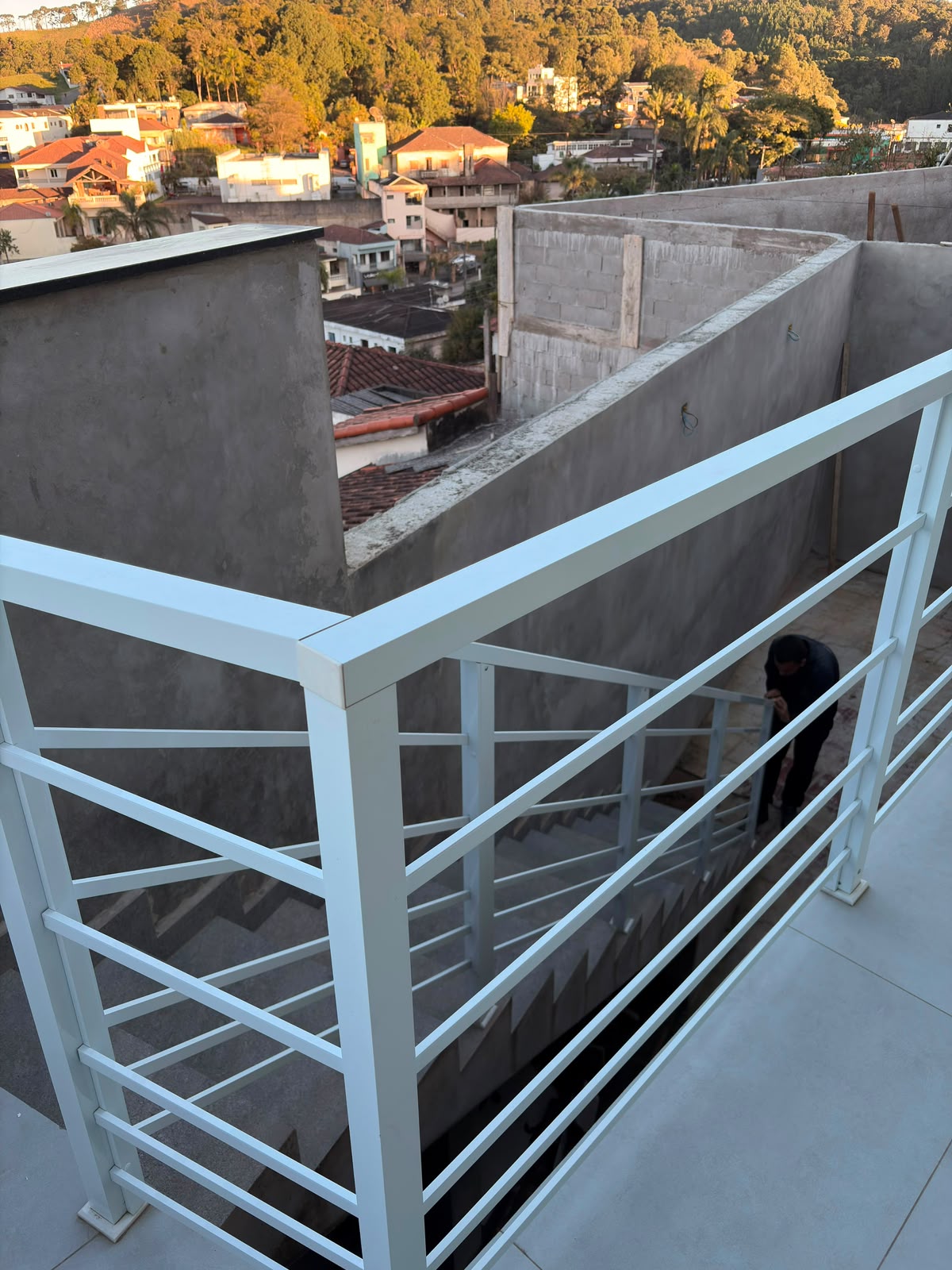 Guarda-corpo de terraço